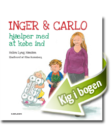Inger og Carlo hj�lper med at k�be ind
